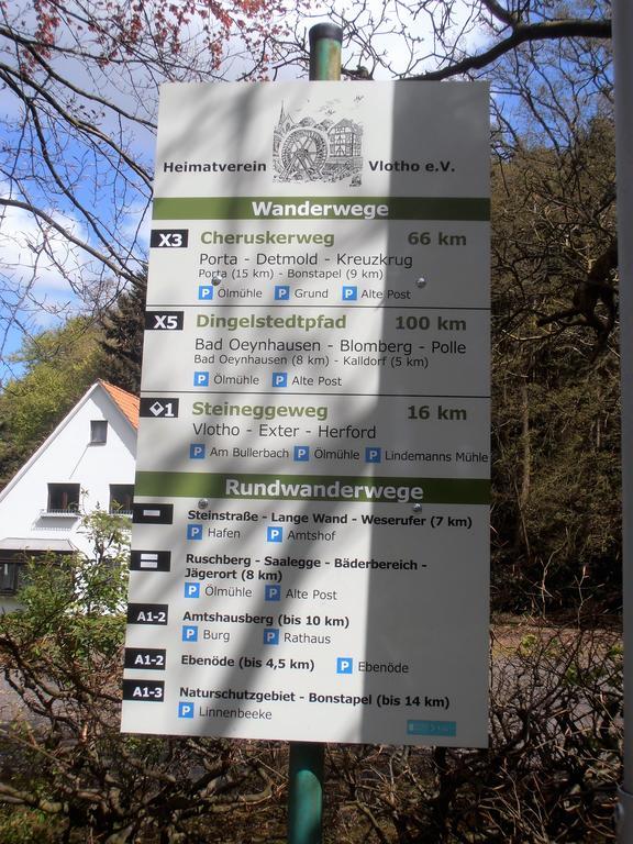 Gasthaus Schadde Vlotho Eksteriør billede